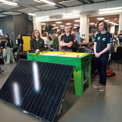 Team Tita-Toonvenaar met de Solairhockey